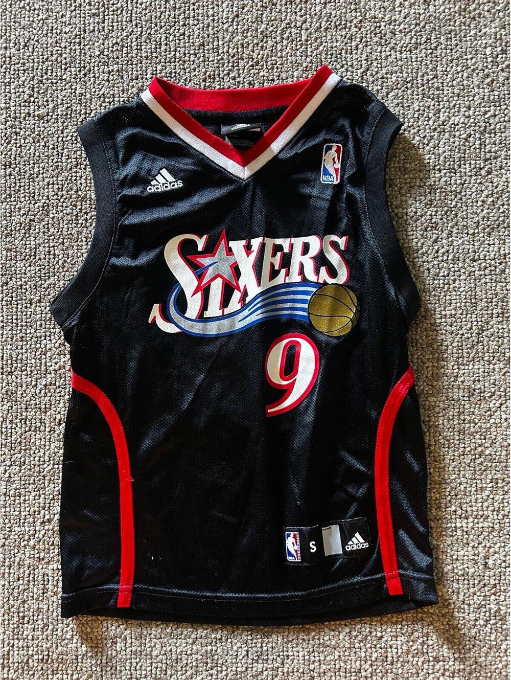 Adidas NBA Sixers #9 Basketball Jersey - Small